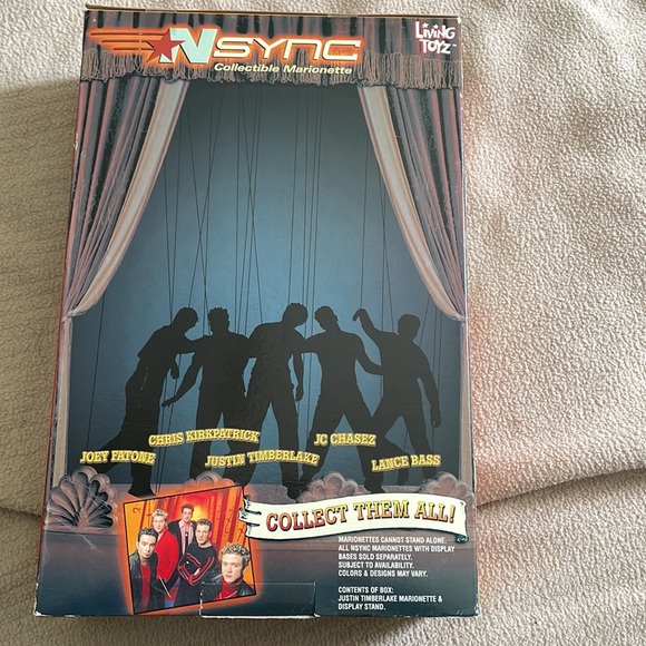 N*sync collectible marionette Justin timberlake - Picture 3 of 3